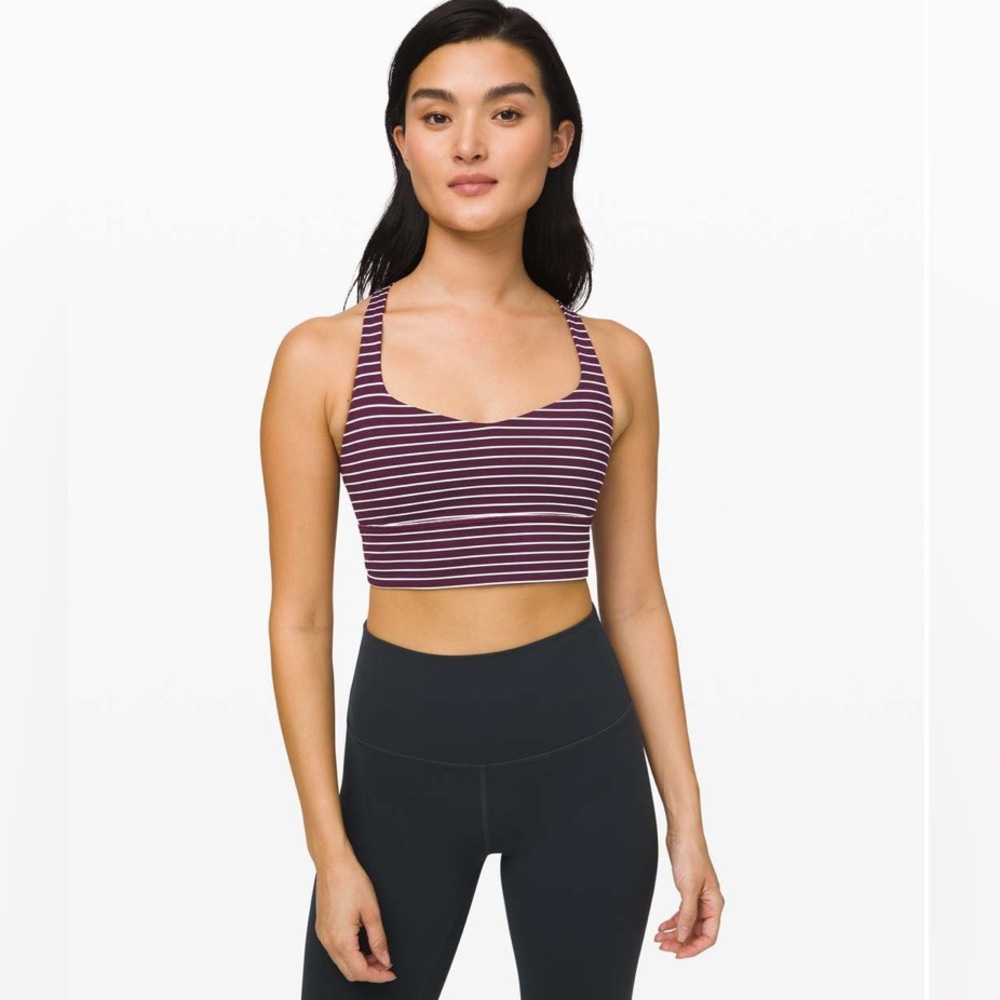 Lululemon Athletica Free To Be Longline Sports Bra (Size 8) (A/B Cup)